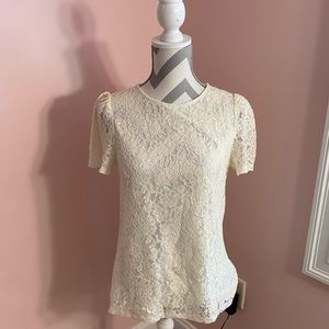 Express Lace Short Sleeve Shirt